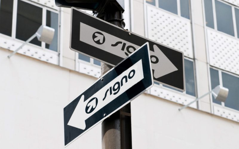 señalizacion economica para exteriores signo